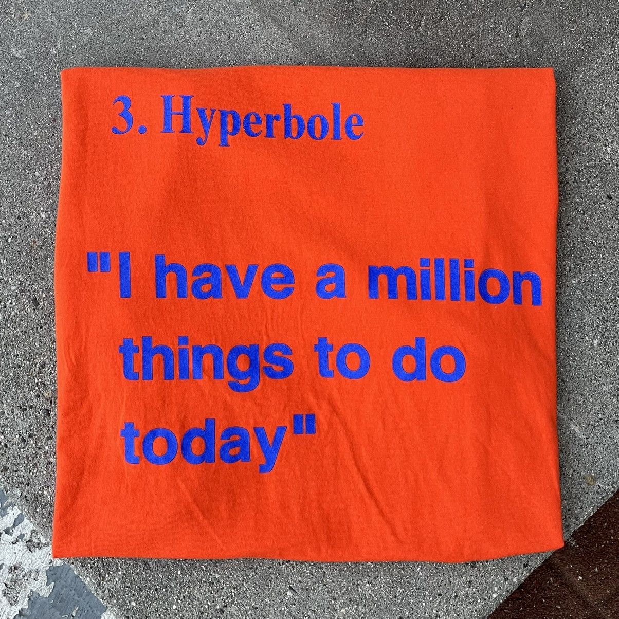 Virgil Abloh Canary Yellow x FOS Hyperbole VAA + AMO Tee Sz XL Size US XL / EU 56 / 4 - 1 Thumbnail