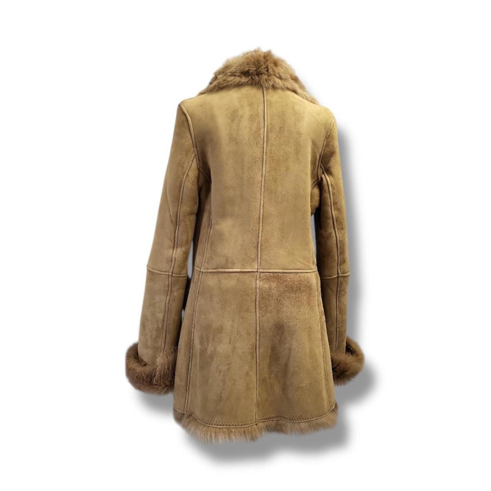 Other Real fur and sheep skin whimsy goth penny lane jacket coat Size XS / US 0-2 / IT 36-38 - 2 Thumbnail