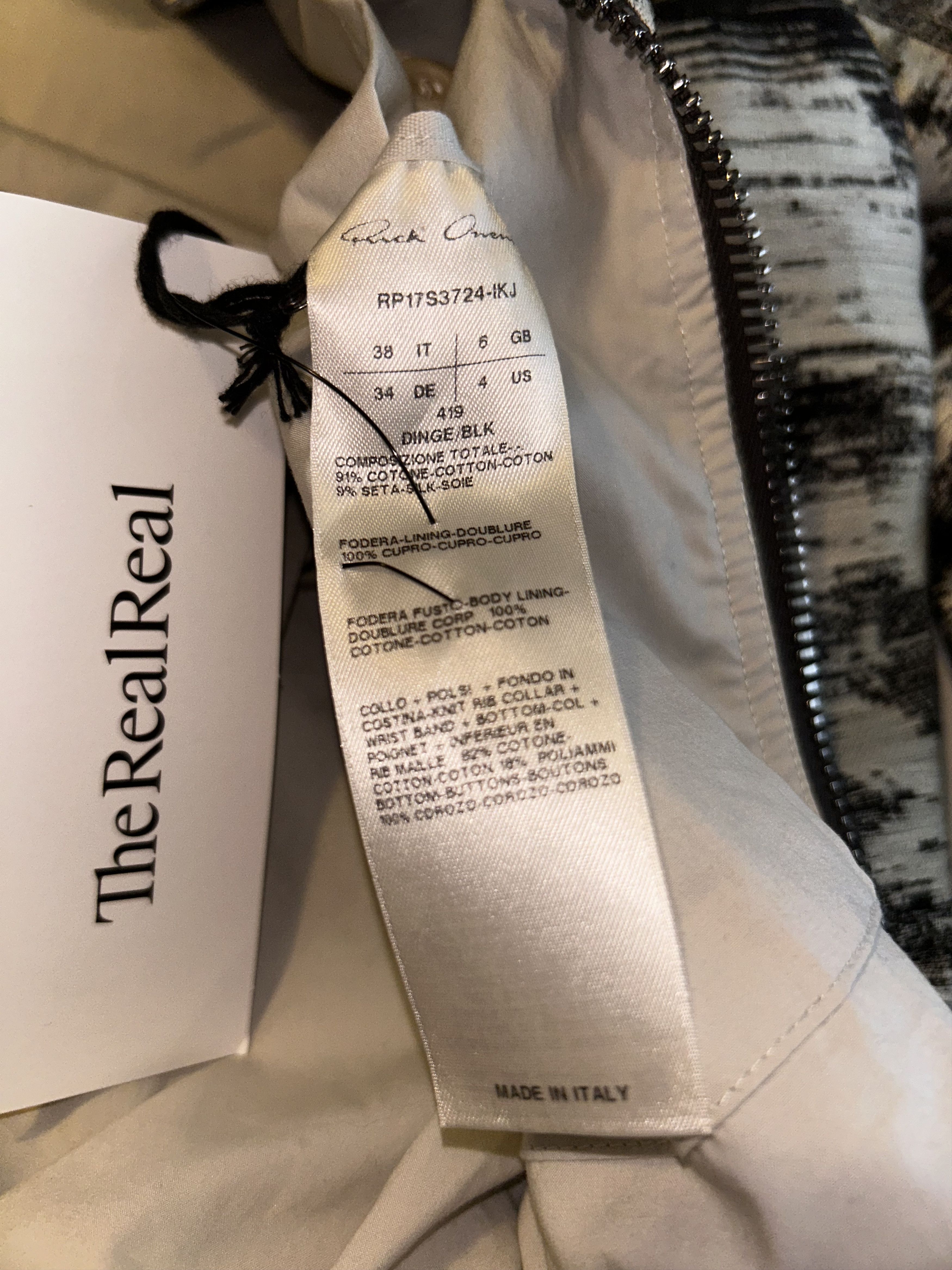 Rick Owens Rick Owens Bomber Jacket "Walrus S/S17" Size XS / US 0-2 / IT 36-38 - 7 Thumbnail
