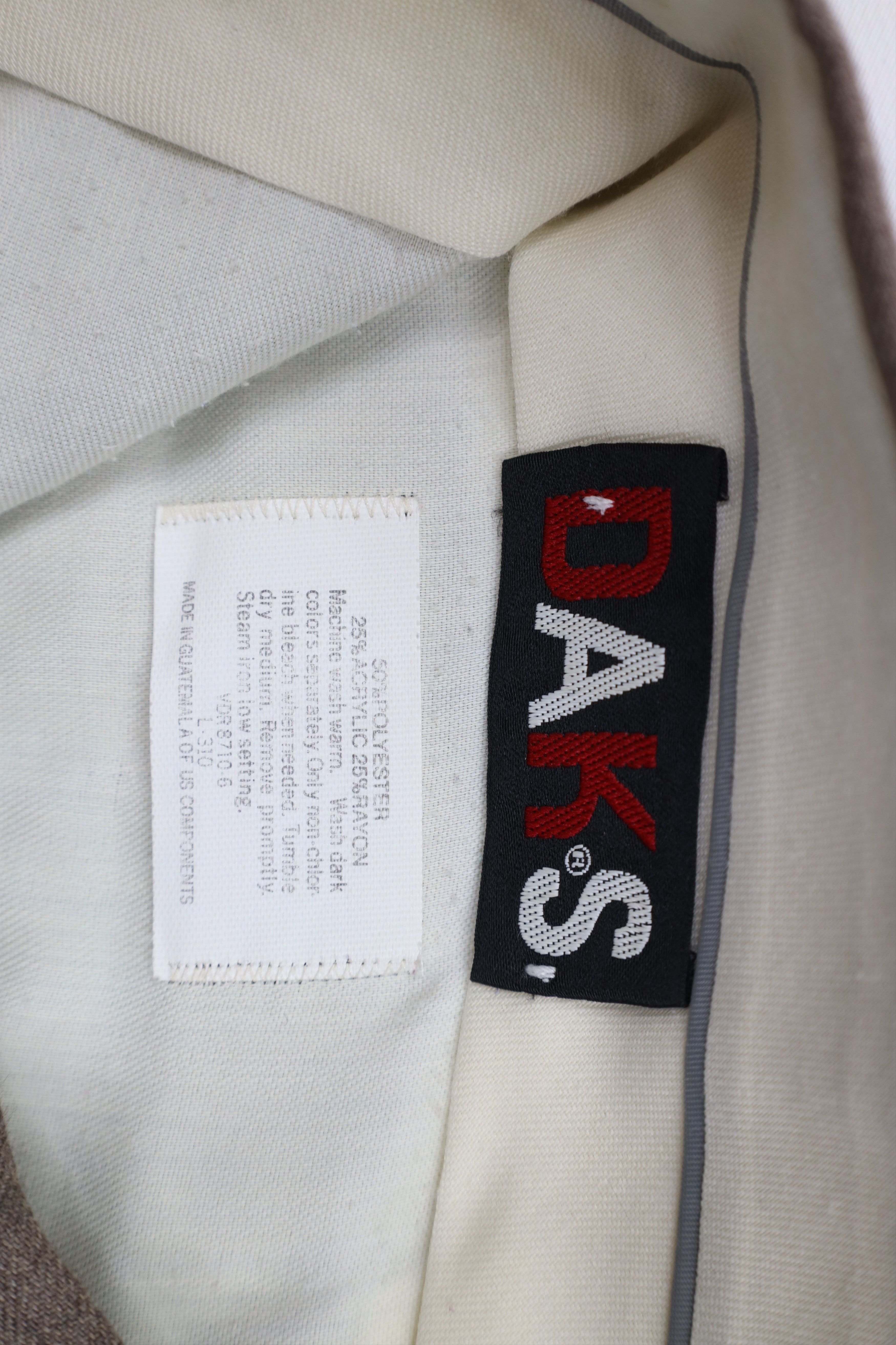 Vintage Vintage 70s Streetwear Triblend Straight Leg Chino Pants Size US 30 / EU 46 - 7 Thumbnail