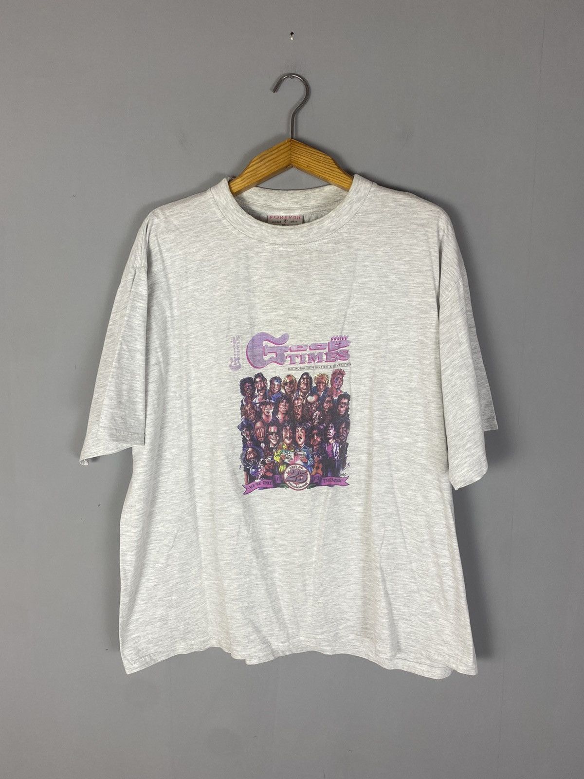 Band Tees Vintage forever good times tee T-shirt music Size US XXL / EU 58 / 5 - 1 Thumbnail