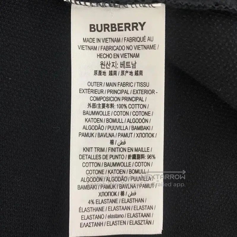 Other Burberry Black Cotton Women's T-Shirt. Size M / US 6-8 / IT 42-44 - 6 Thumbnail