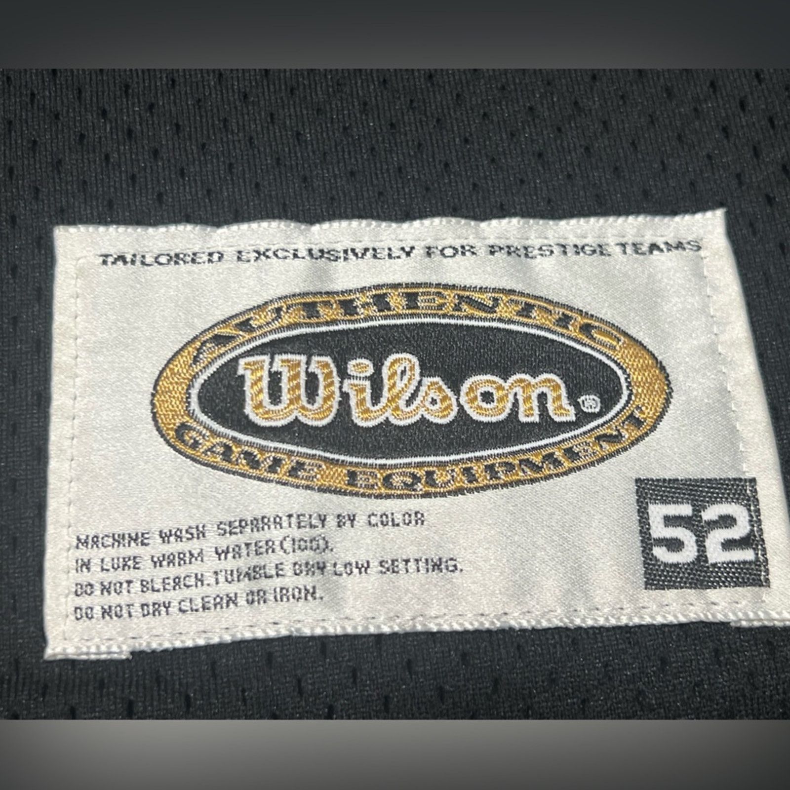 Wilson Vintage Authentic Wilson GREG LLOYD Steelers Jersey CLEAN Size US XXL / EU 58 / 5 - 3 Thumbnail