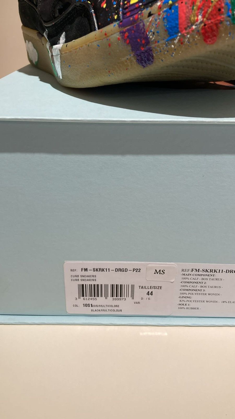 Gallery Dept. × Lanvin *NEW* Gallery Dept x Lanvin Curb Sneaker EU 44 Size US 11 / EU 44 - 10 Thumbnail