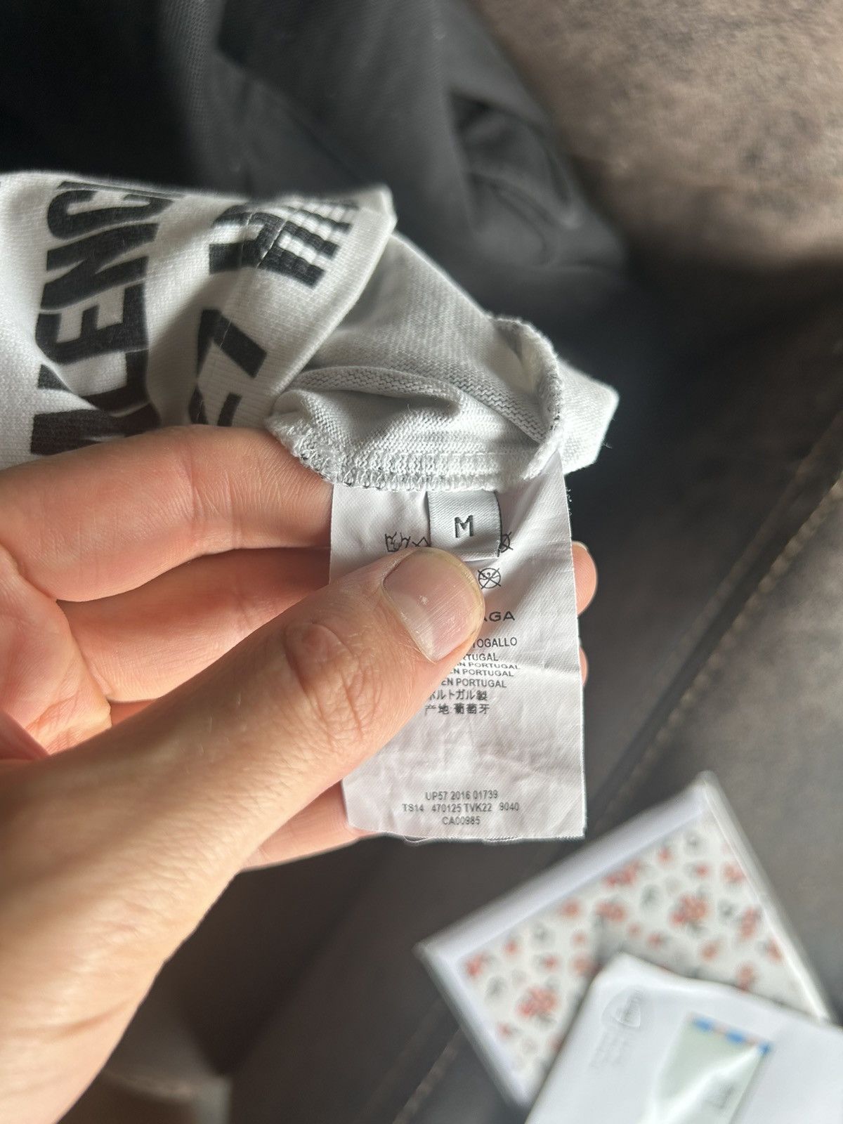 Balenciaga ‘Balenciaga.com’ Print Sweatshirt Size US M / EU 48-50 / 2 - 10 Thumbnail