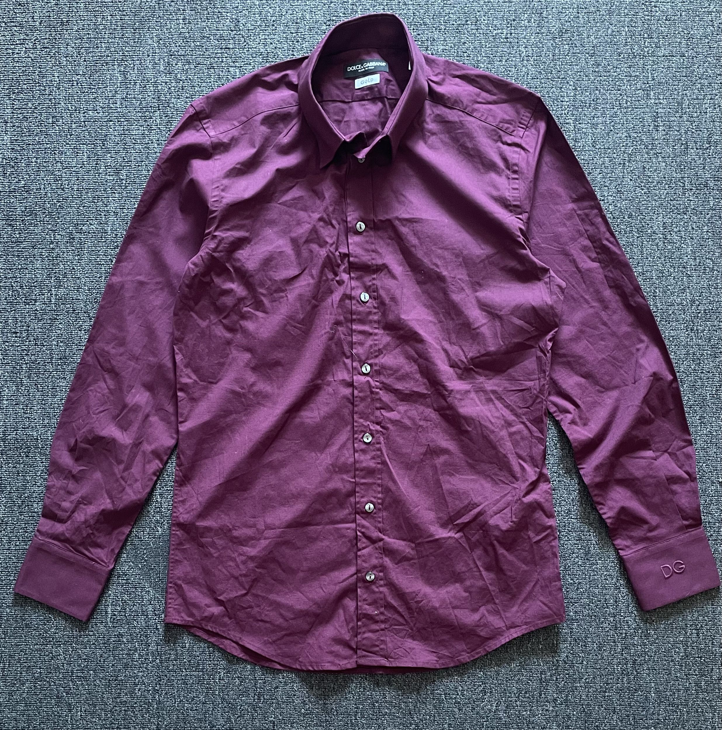 Dolce & Gabbana Dolce & Gabbana red shirt size 16/41/L Size US M / EU 48-50 / 2 - 1 Thumbnail