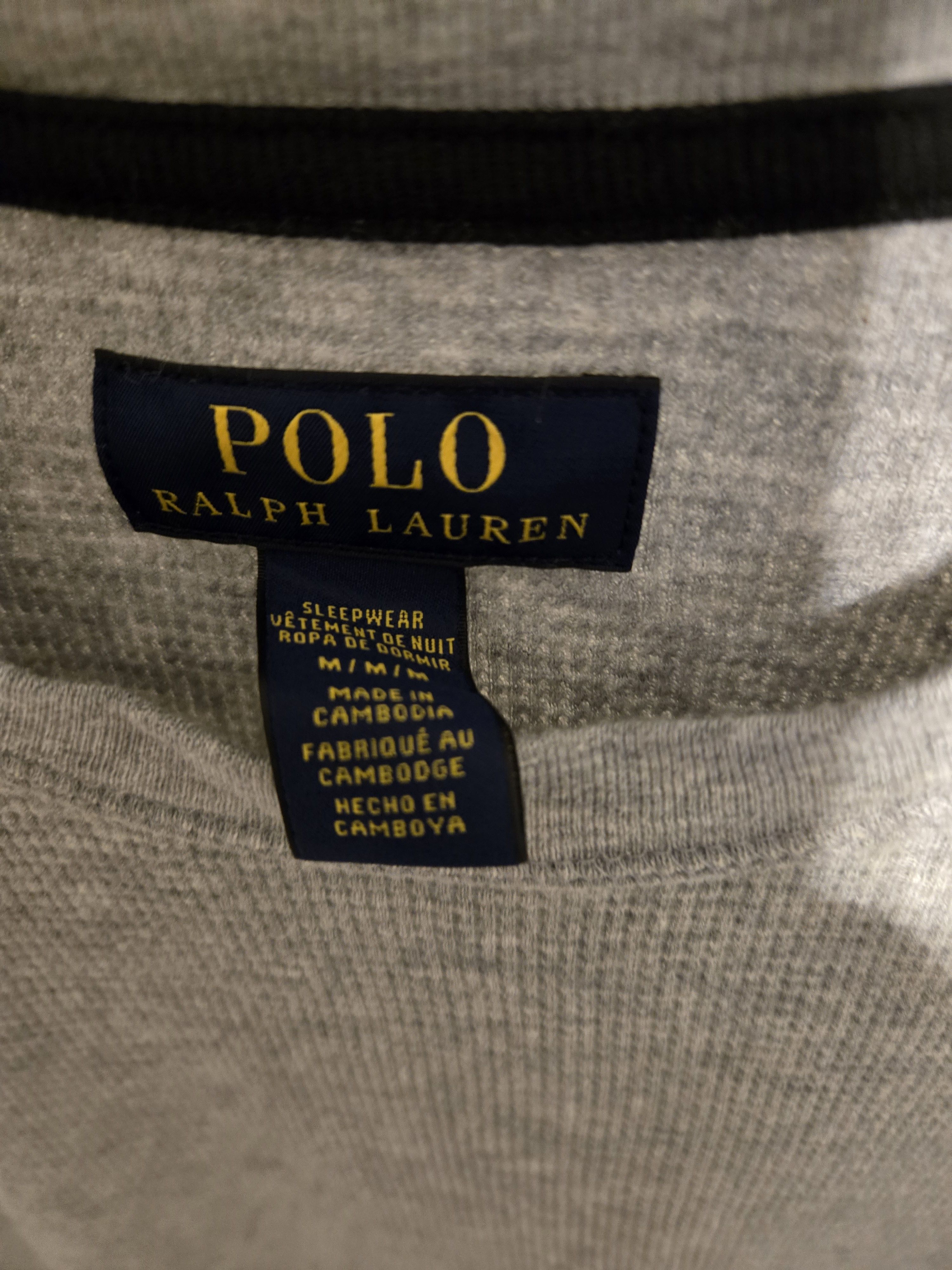 Polo Ralph Lauren Polo Thermal Sweatshirt Size US M / EU 48-50 / 2 - 5 Thumbnail