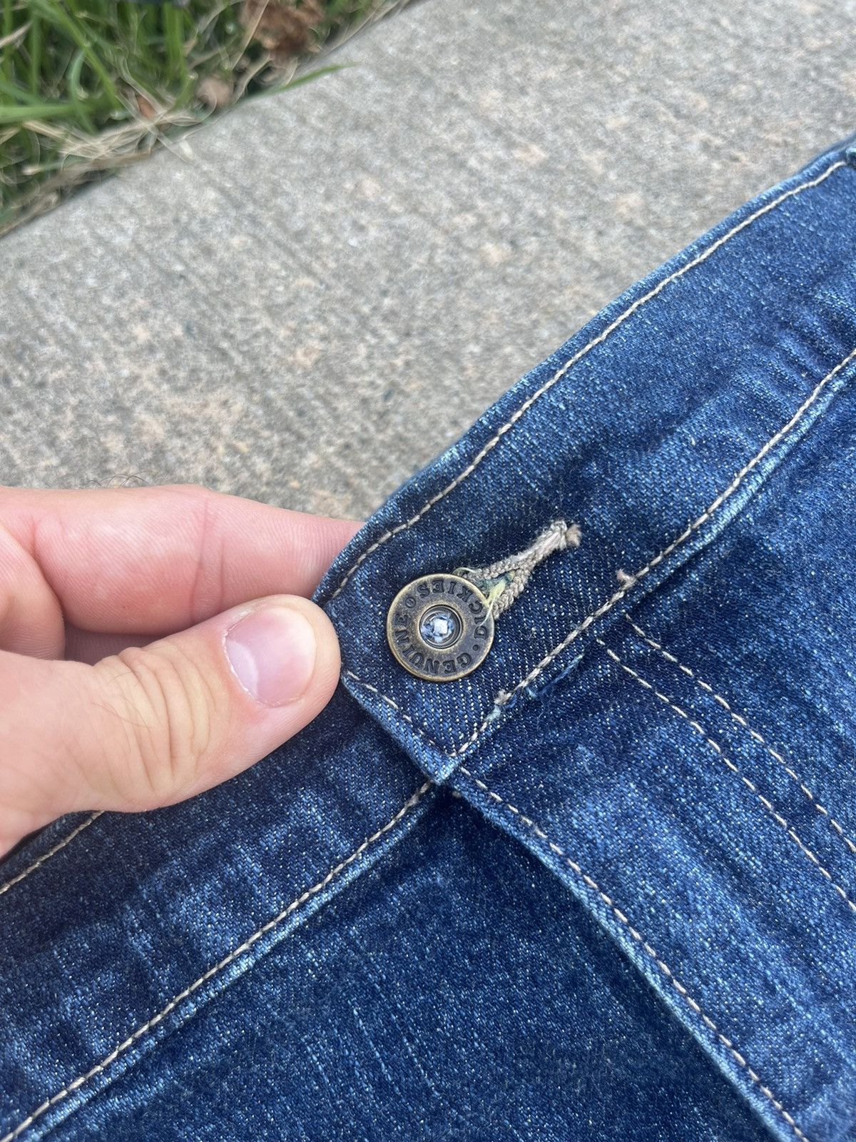 Dickies × Vintage VINTAGE DICKIES GENUINE WORK JEANS BIG SIZE Size US 42 / EU 58 - 15 Thumbnail