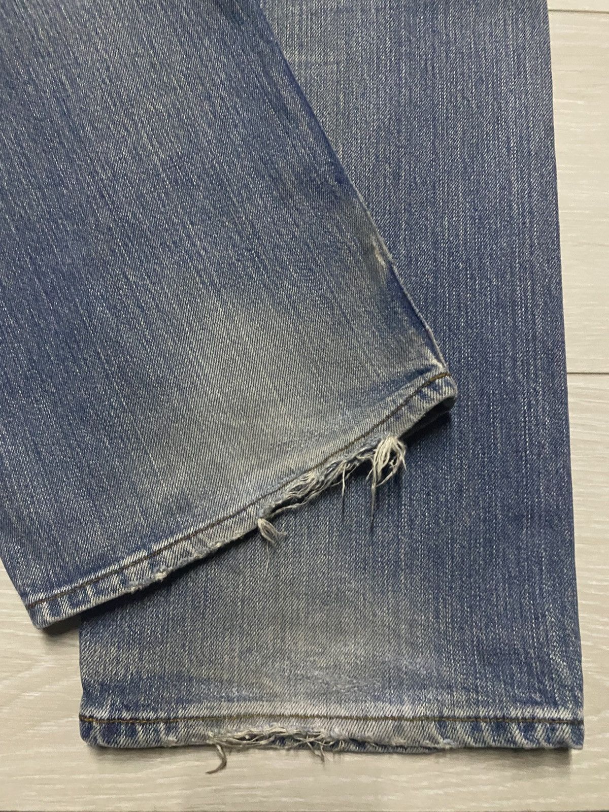 Levi's Vintage Levis 512 Faded Wash Distressed Baggy Jeans Size US 31 - 13 Thumbnail