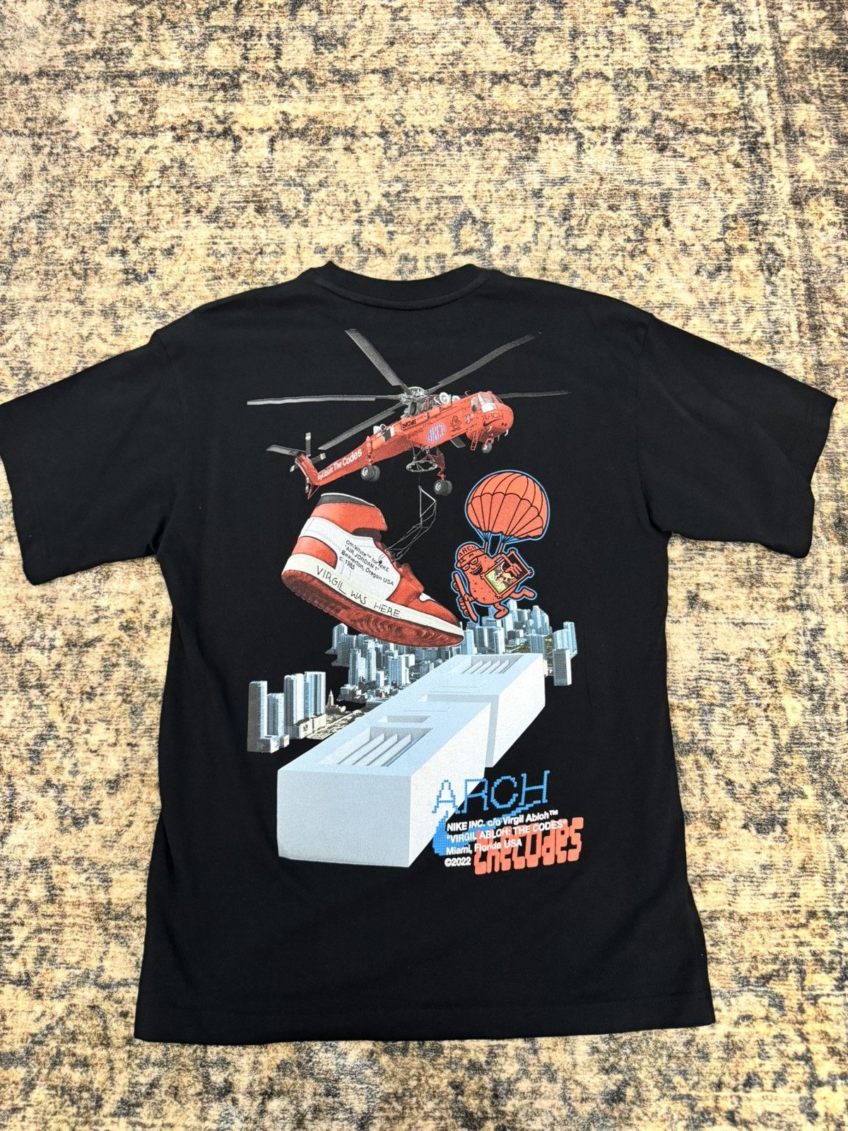 Nike Nike x Virgil Abloh Miami T-Shirt Size US S / EU 44-46 / 1 - 3 Thumbnail