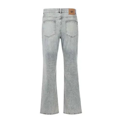 Japanese Brand × Jean Distressed Flared Denim Jeans Size US 32 / EU 48 - 2 Thumbnail