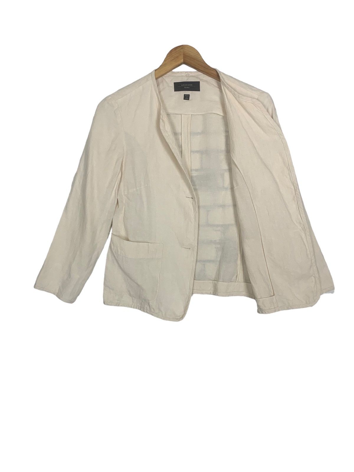 Designer × Max Mara Max Mara Designer Italy Blazer Women Size XXS / US 00 / IT 34 - 6 Thumbnail