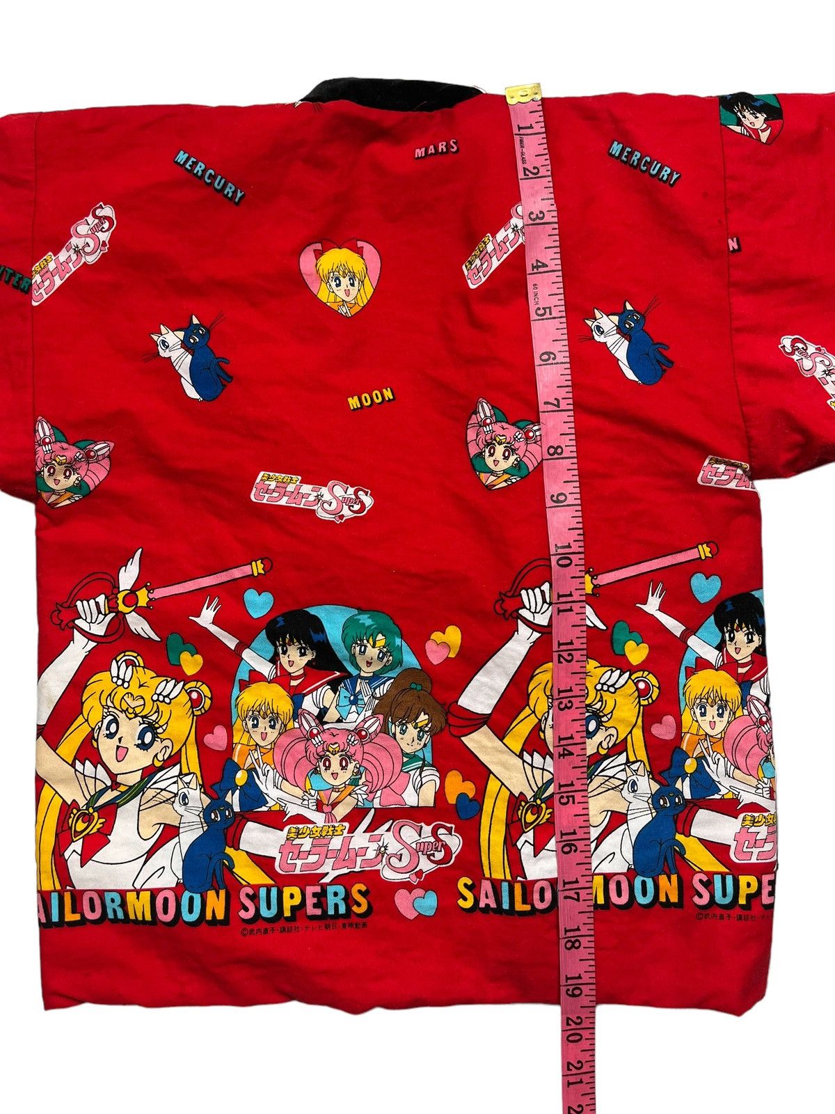 Anime × Cartoon Network × Vintage Vintage 90s Sailormoon Supers Kimono Vest Japanese Anime Size S / US 4 / IT 40 - 9 Thumbnail