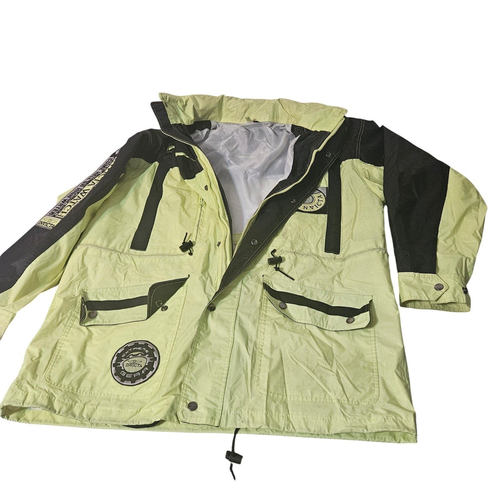 Invicta VINTAGE Y2K INVICTA EXTREME SAILING WIND RAIN JACKET L Size US L / EU 52-54 / 3 - 4 Thumbnail