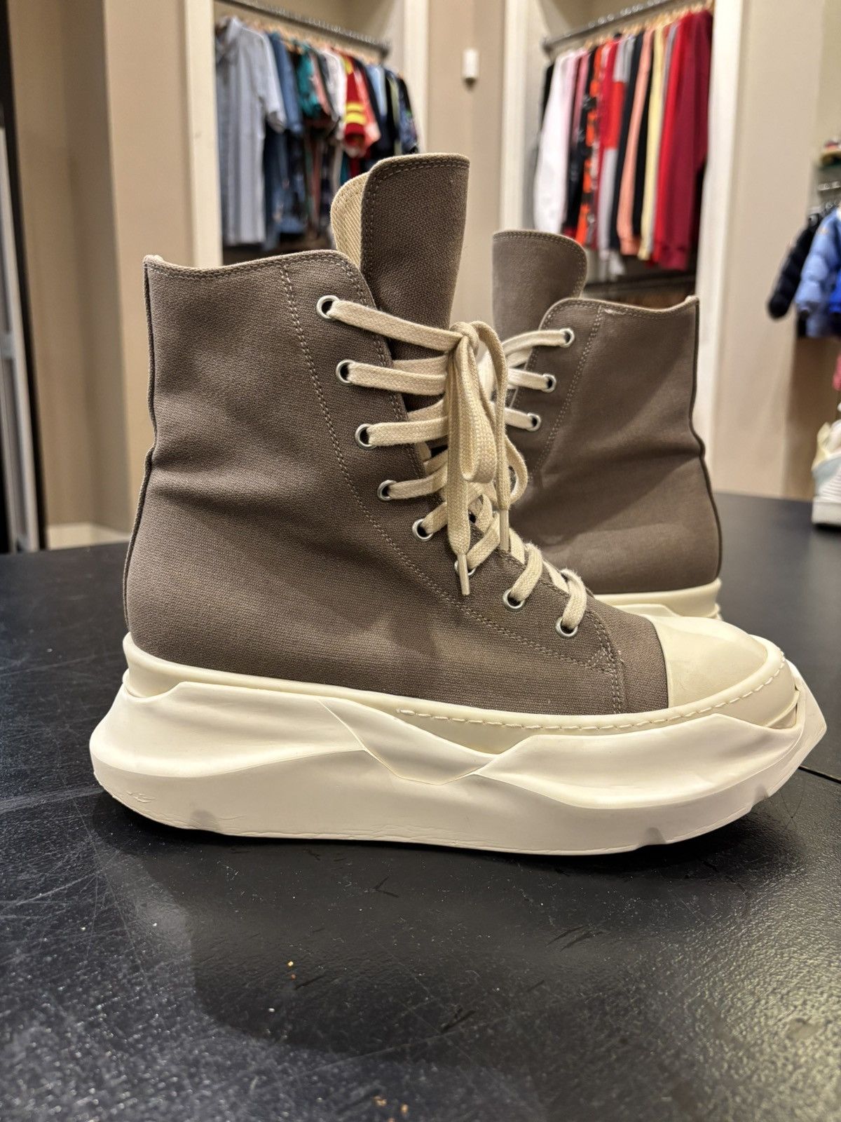 Rick Owens Rick owens drksdhw abstract sneakers dust Size US 7 / EU 40 - 8 Thumbnail