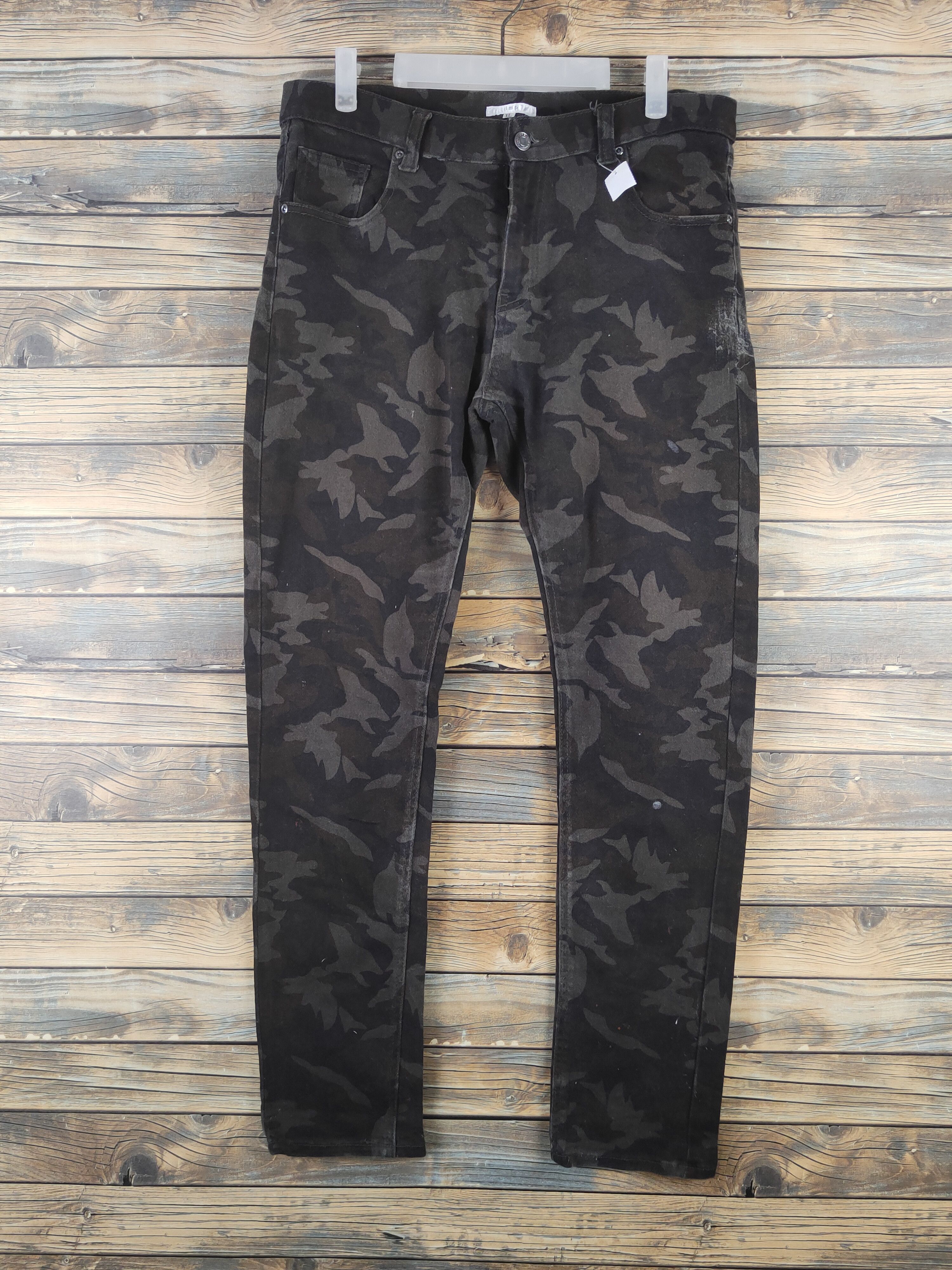 Japanese Brand DL Imp Camouflage Multipocket Cargo Pants #SP46-277T Size US 34 / EU 50 - 1 Thumbnail