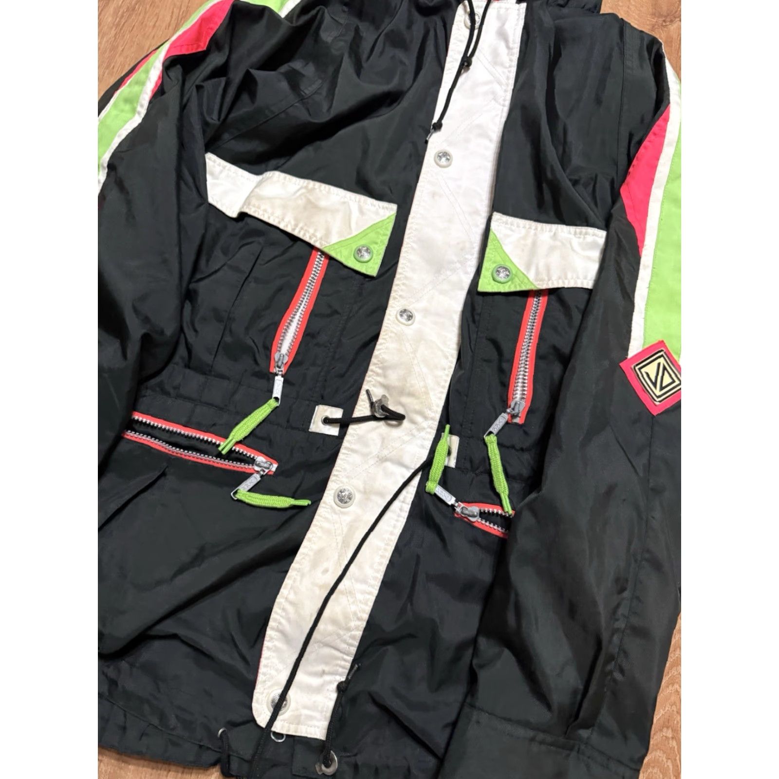 Vintage VINTAGE Valley Sun Valley Ski Jacket Men XL Black Distressed Parka Skiing Men Size US XL / EU 56 / 4 - 6 Thumbnail