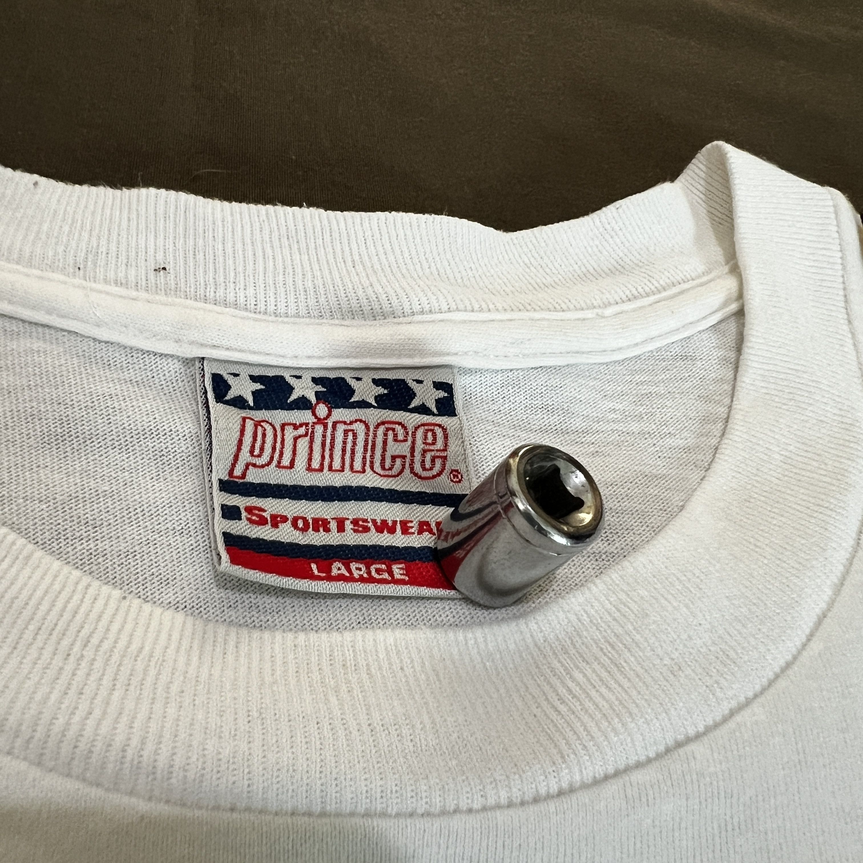 Prince × Vintage Vintage Prince Logo Sportswear Tee graphic tees Size US L / EU 52-54 / 3 - 3 Thumbnail