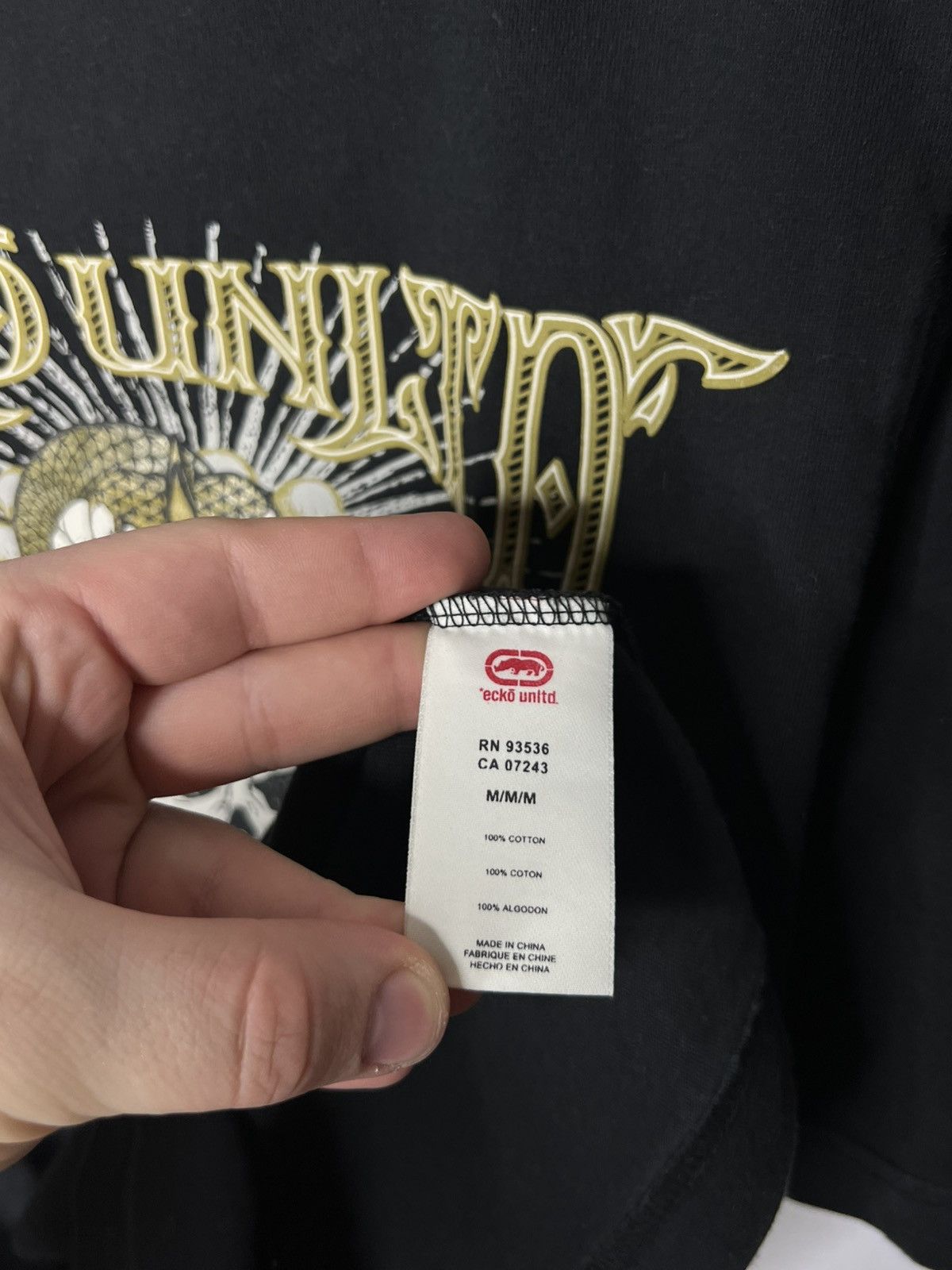 Ecko Unltd. Ecko Unltd Big Logo T-Shirt Ed Hardy Style Y2K Tee Size US M / EU 48-50 / 2 - 9 Thumbnail