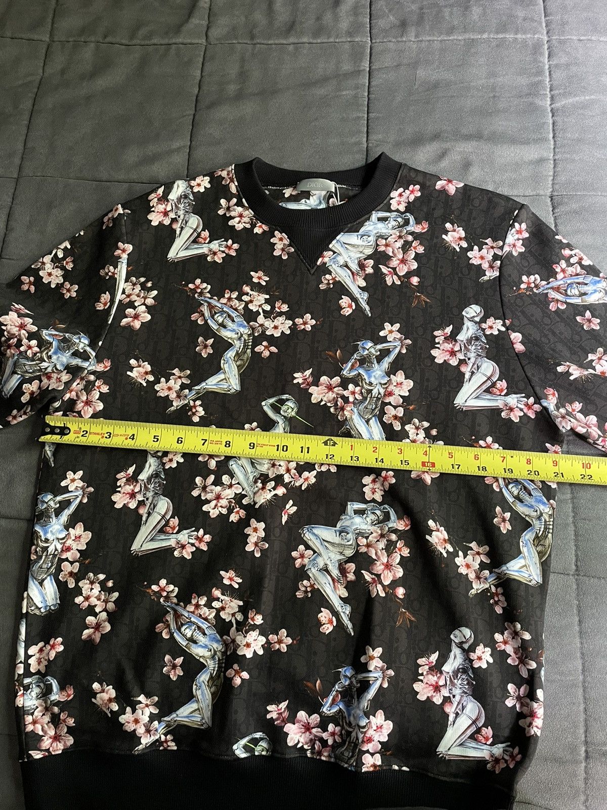 Dior Dior Sorayama Robot Flower Oblique Sweatshirt Size US M / EU 48-50 / 2 - 5 Thumbnail