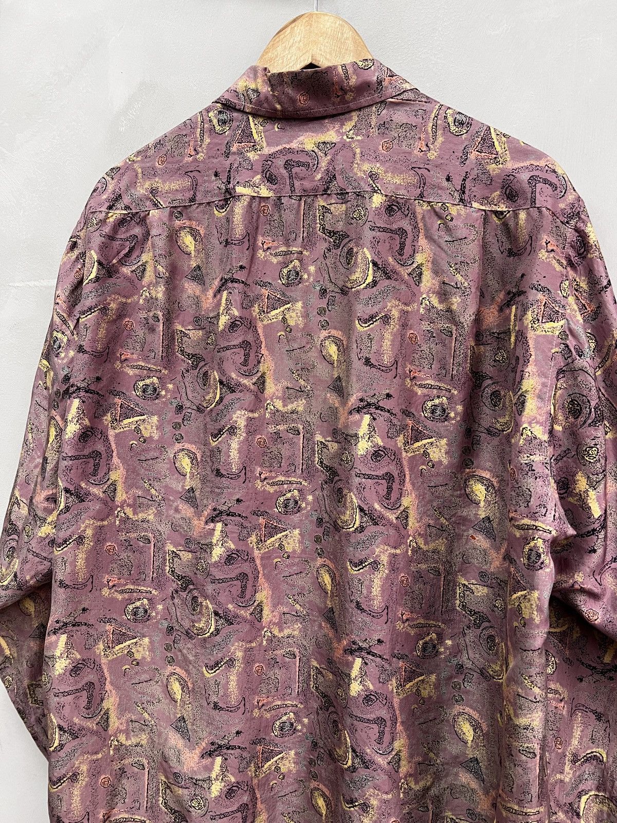 Christian Dior Monsieur Silk dior style Shirt button up Gatsby Shirt Pink Printed Size US L / EU 52-54 / 3 - 10 Thumbnail