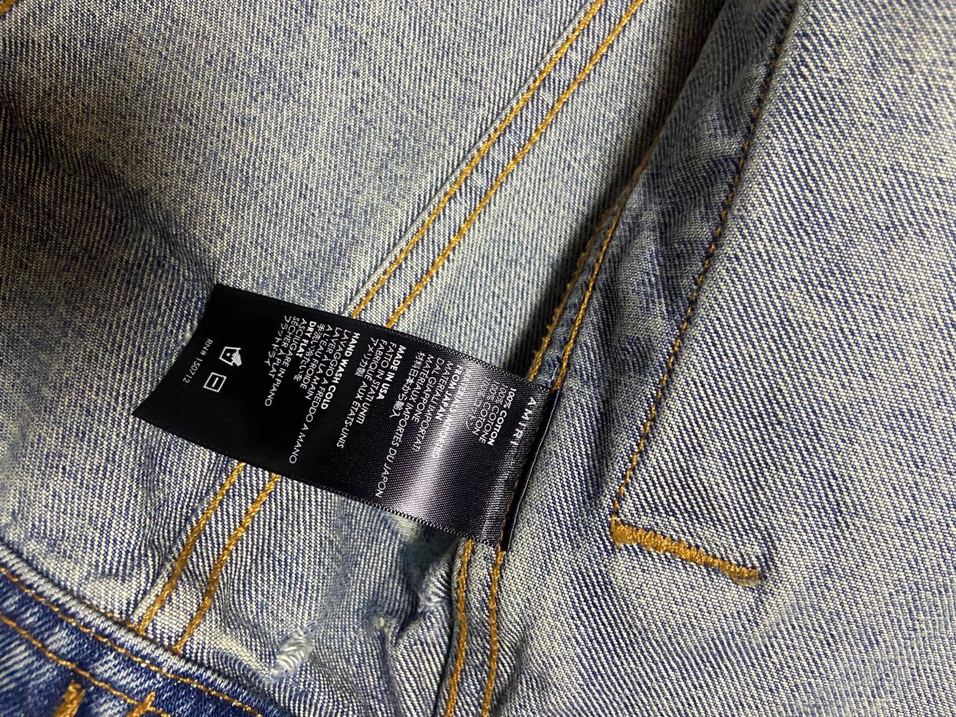 Amiri amiri 16og oil stain jacket Size US L / EU 52-54 / 3 - 2 Thumbnail