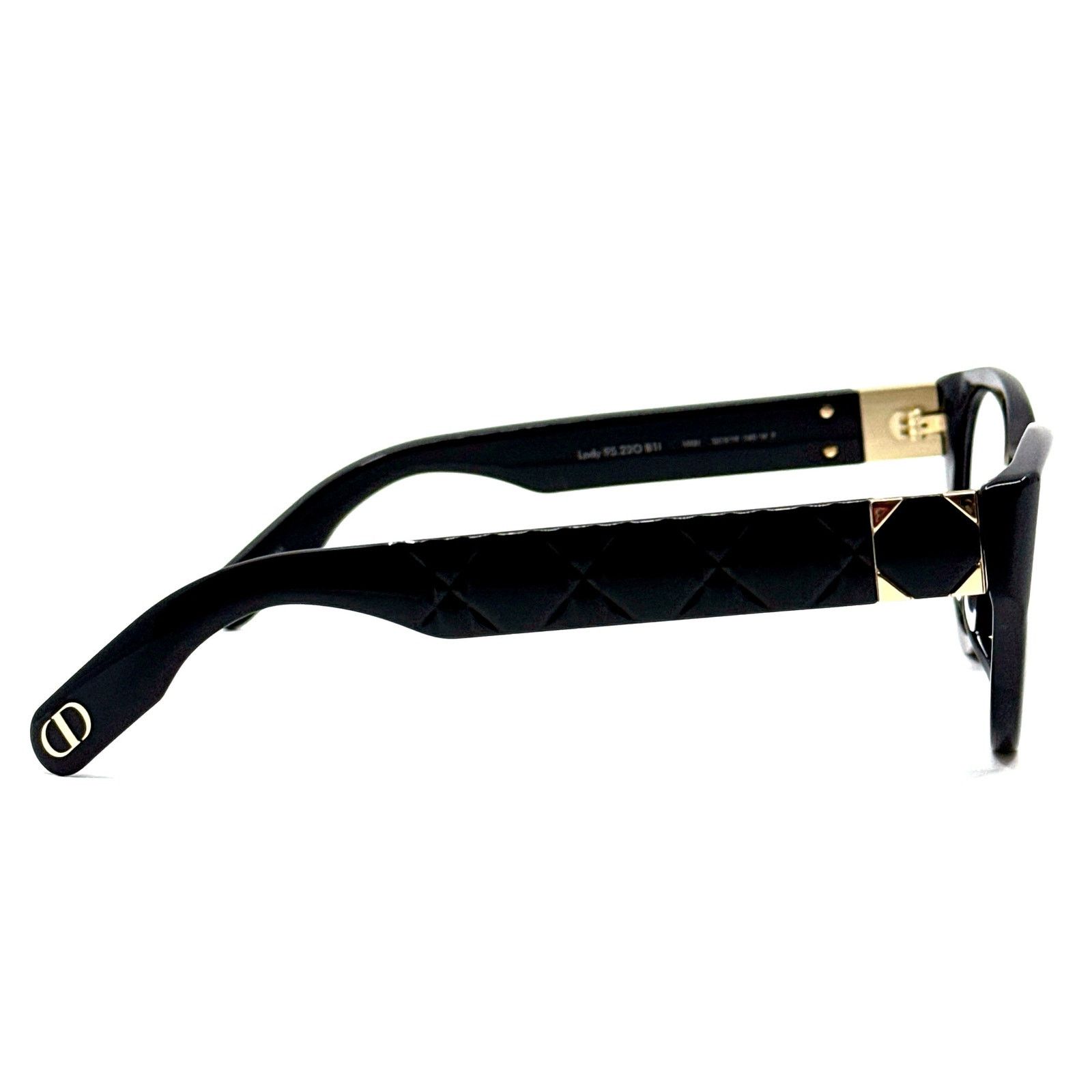 Dior NewChristian Dior Eyeglasses Lady 95.22O B1I 1000 Authentic Size ONE SIZE - 4 Thumbnail