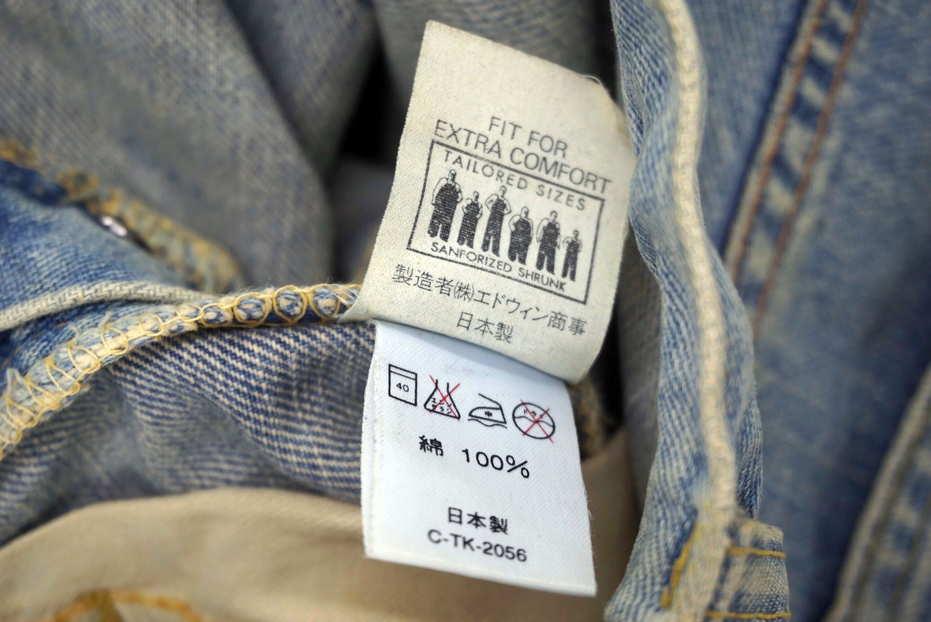 Lee Riders Selvedge Jeans Made in Japan Union Made Denim W30 Size US 30 / EU 46 - 20 Thumbnail