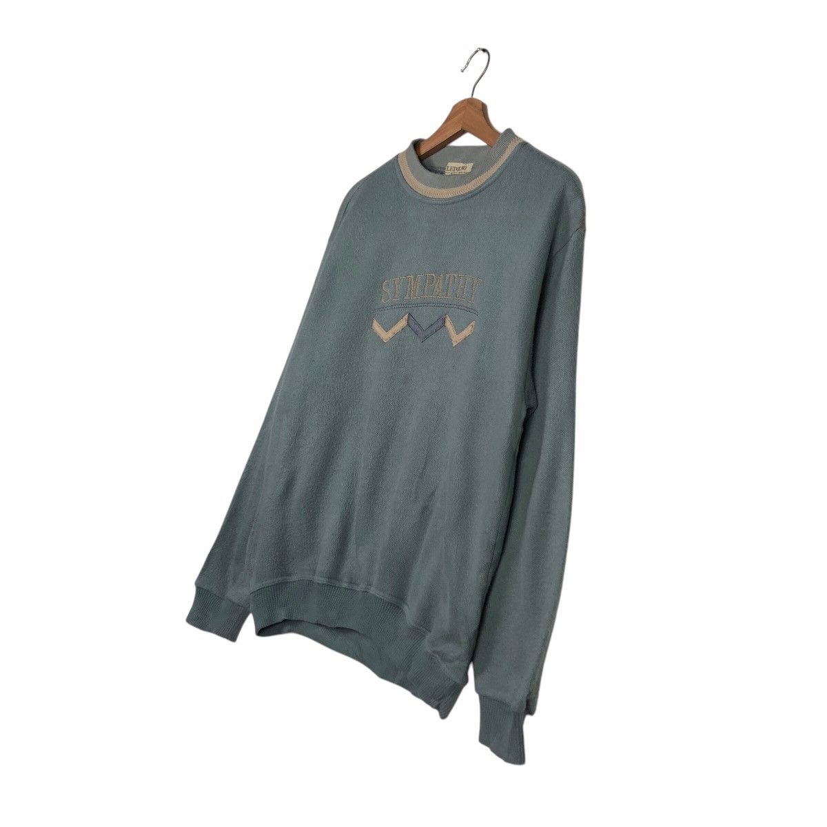 Japanese Brand × Vintage Vintage Sweatshirt Ledolno Big Logo Embroidery Size US S / EU 44-46 / 1 - 3 Thumbnail