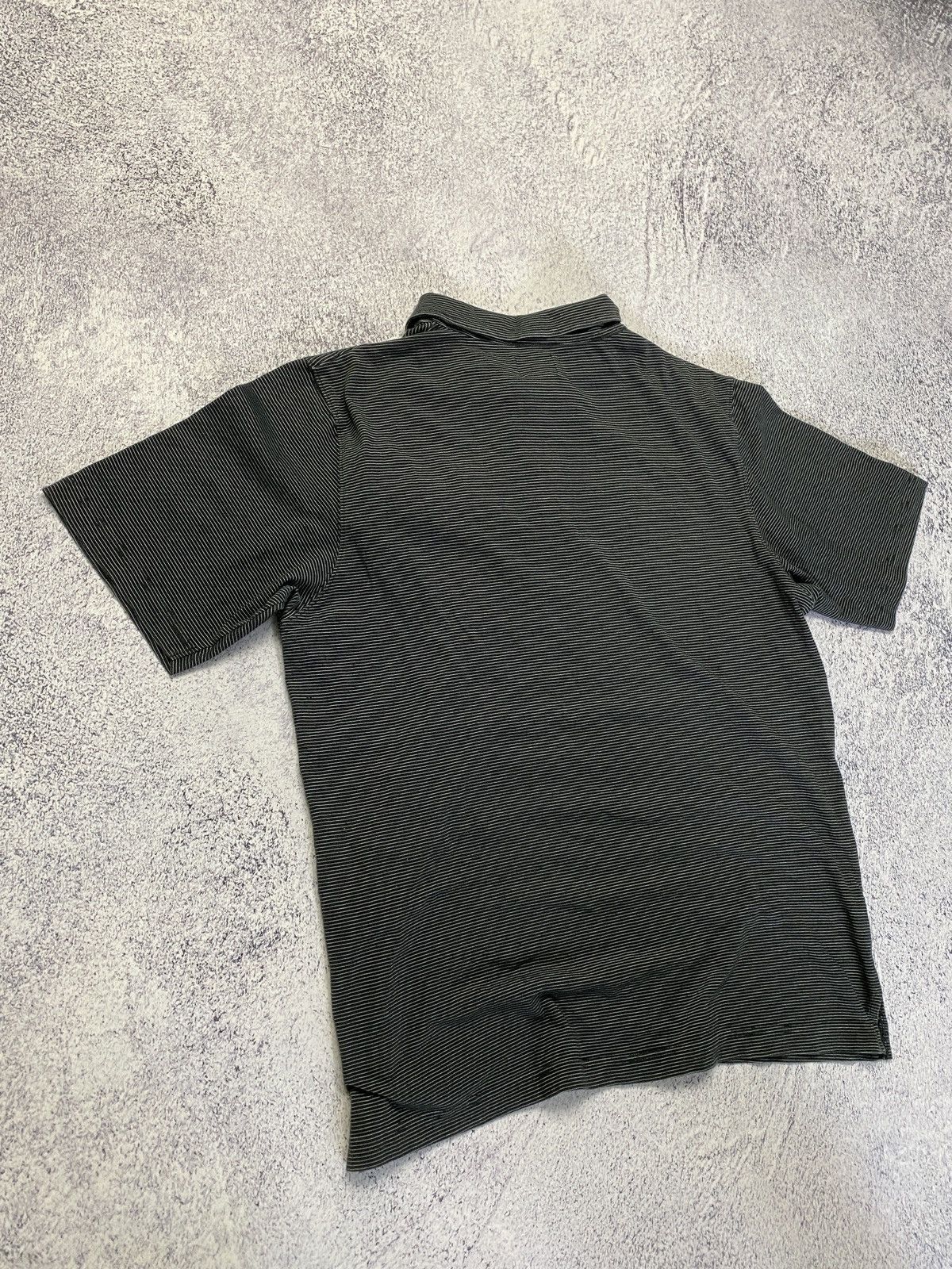 Stussy × Vintage Vintage Stussy Pocket Polo T-shirt Striped Rare Size US L / EU 52-54 / 3 - 8 Thumbnail