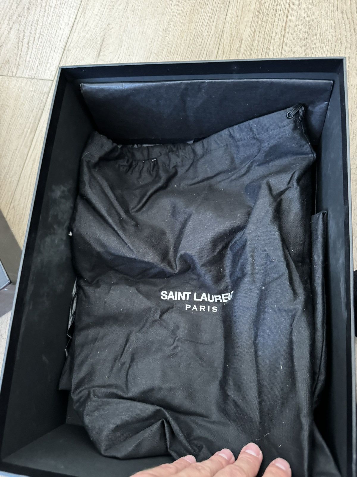 Saint Laurent Paris Croc Embossed Harness Wyatts Size US 8 / EU 41 - 9 Thumbnail