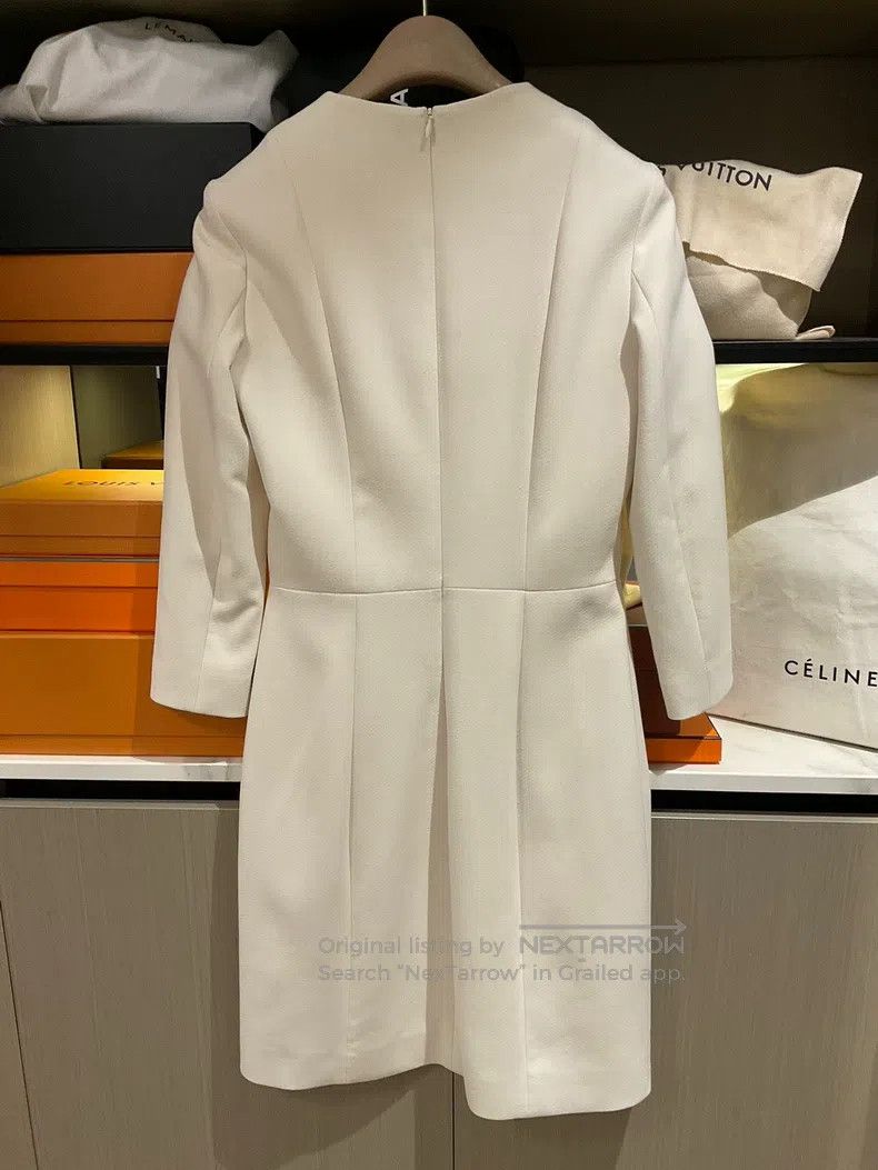 The Row The Row size 2 Light-colored dress with medium sleeves Size XS / US 0-2 / IT 36-38 - 4 Thumbnail