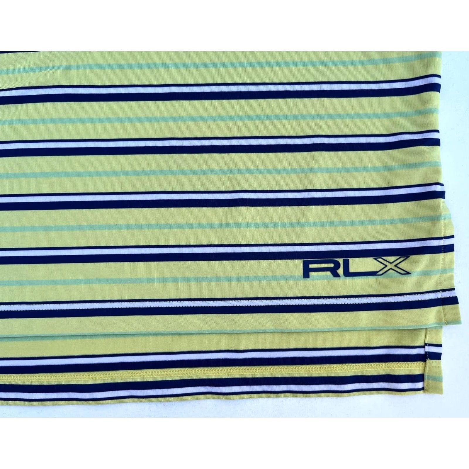 Ralph Lauren Ralph Lauren RLX Polo Shirt Stripes Men's Large Green Polo Shirt Size US L / EU 52-54 / 3 - 5 Thumbnail