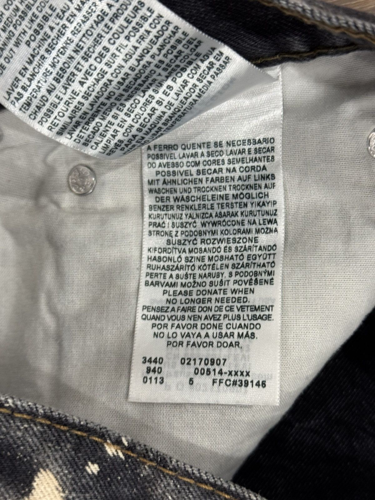 Levi's Vintage Levi’s 514 Custom Wash Size US 32 / EU 48 - 15 Thumbnail