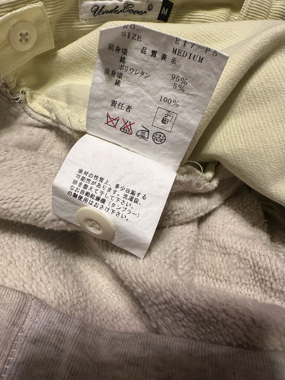 Undercover AW03 PaperDoll Corduroy Hybrid Cargo Size US 30 / EU 46 - 12 Thumbnail
