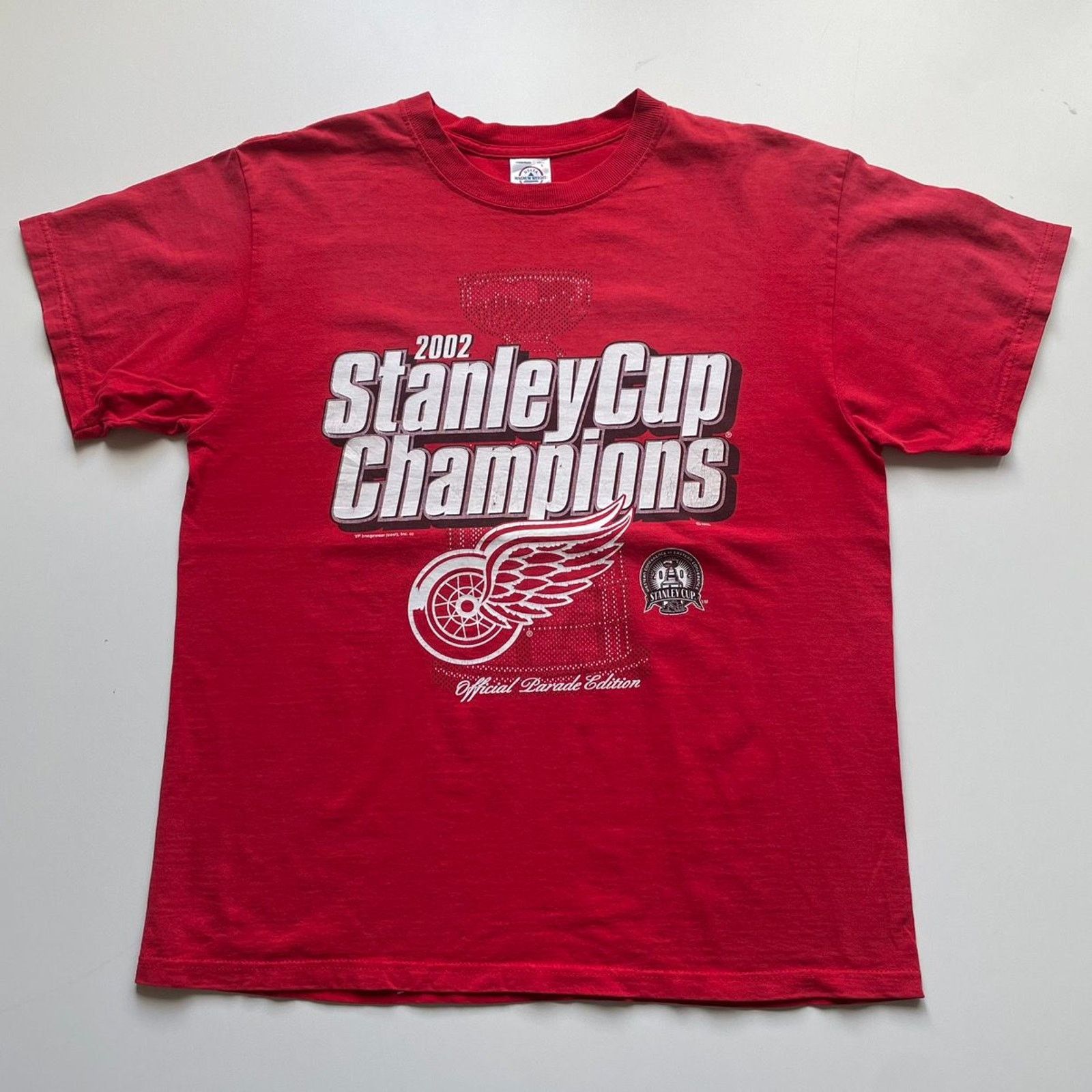 NHL Vintage Y2K Detroit Red Wings NHL Stanley Cup T Shirt Large Size US L / EU 52-54 / 3 - 1 Thumbnail