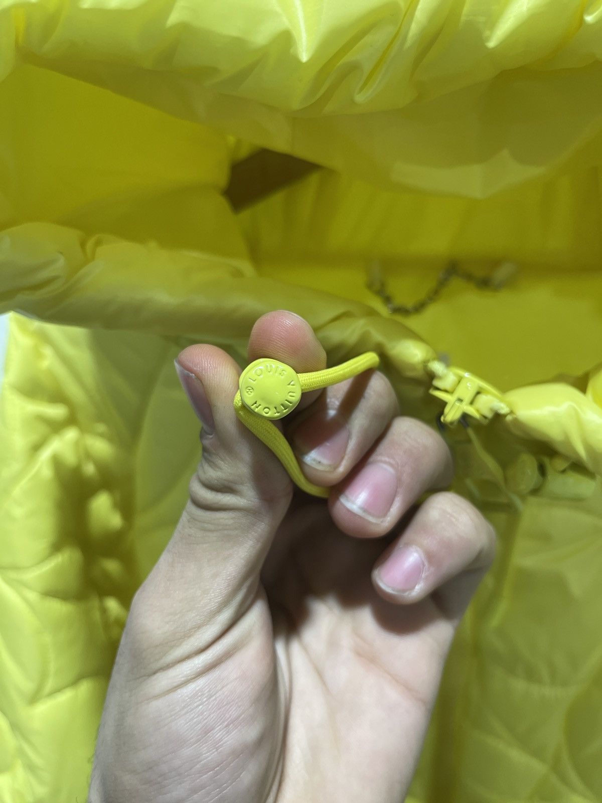 Louis Vuitton Louis Vuitton Yellow Floral Puffer Jacket sz.56 Size US XL / EU 56 / 4 - 5 Thumbnail