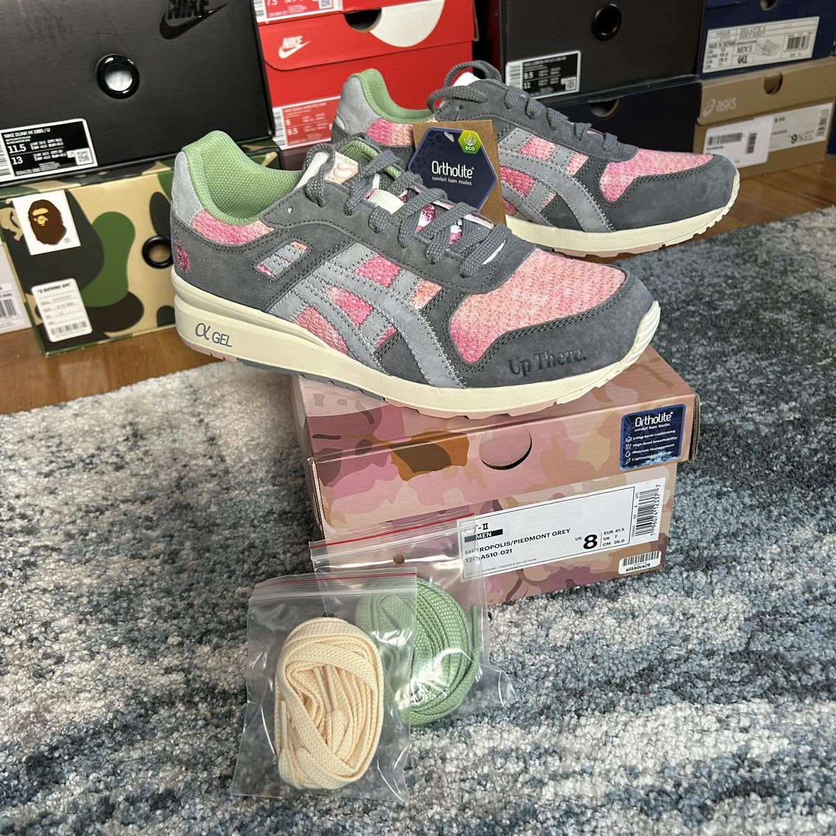 Asics 1201A510-021 GT-ii METROPOLiS PiEDMONT GREY PiNK SAGE GREEN Size US 8 / EU 41 - 8 Thumbnail