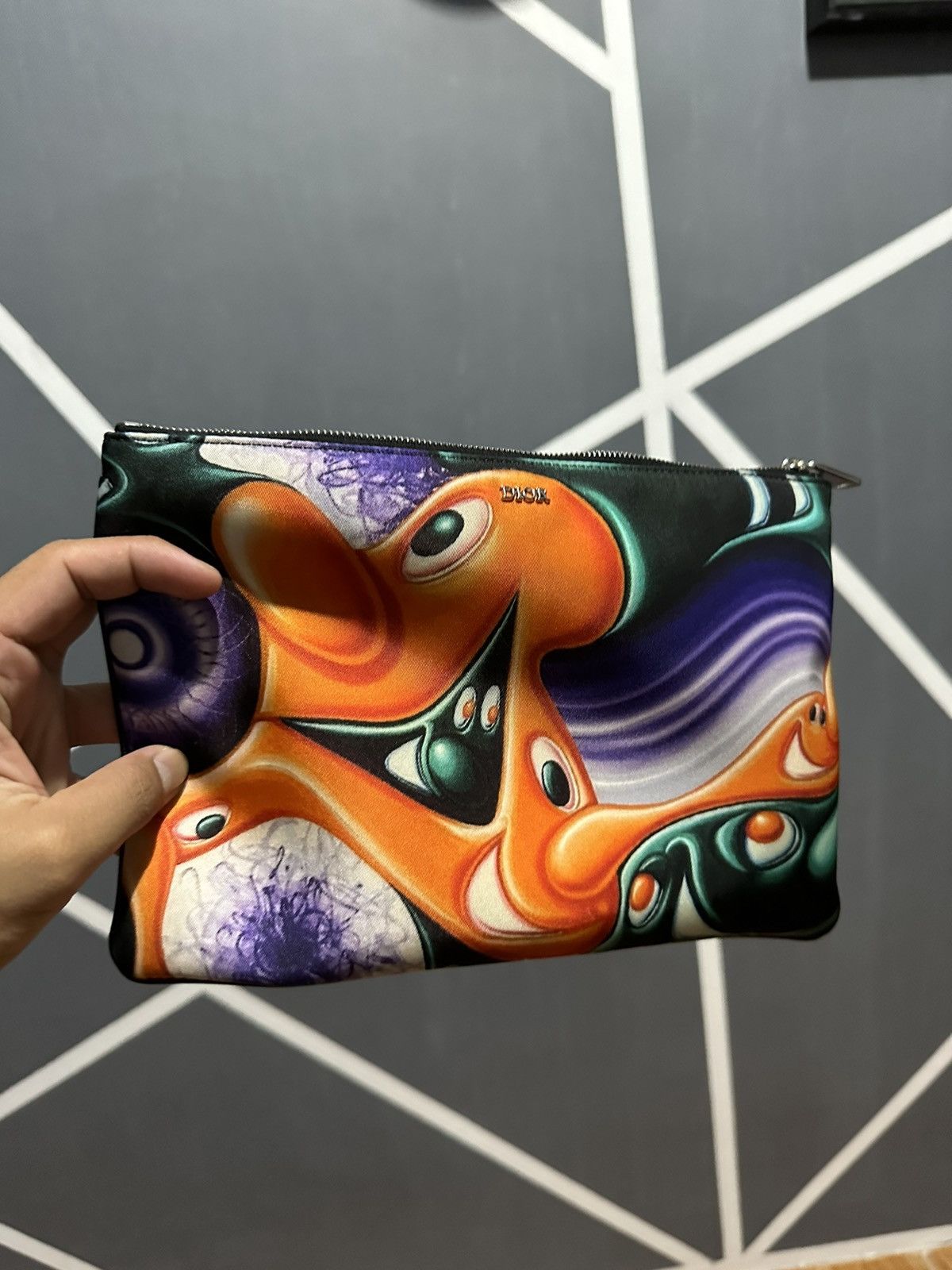 Kenny Scharf Multicolor Printed Nylon