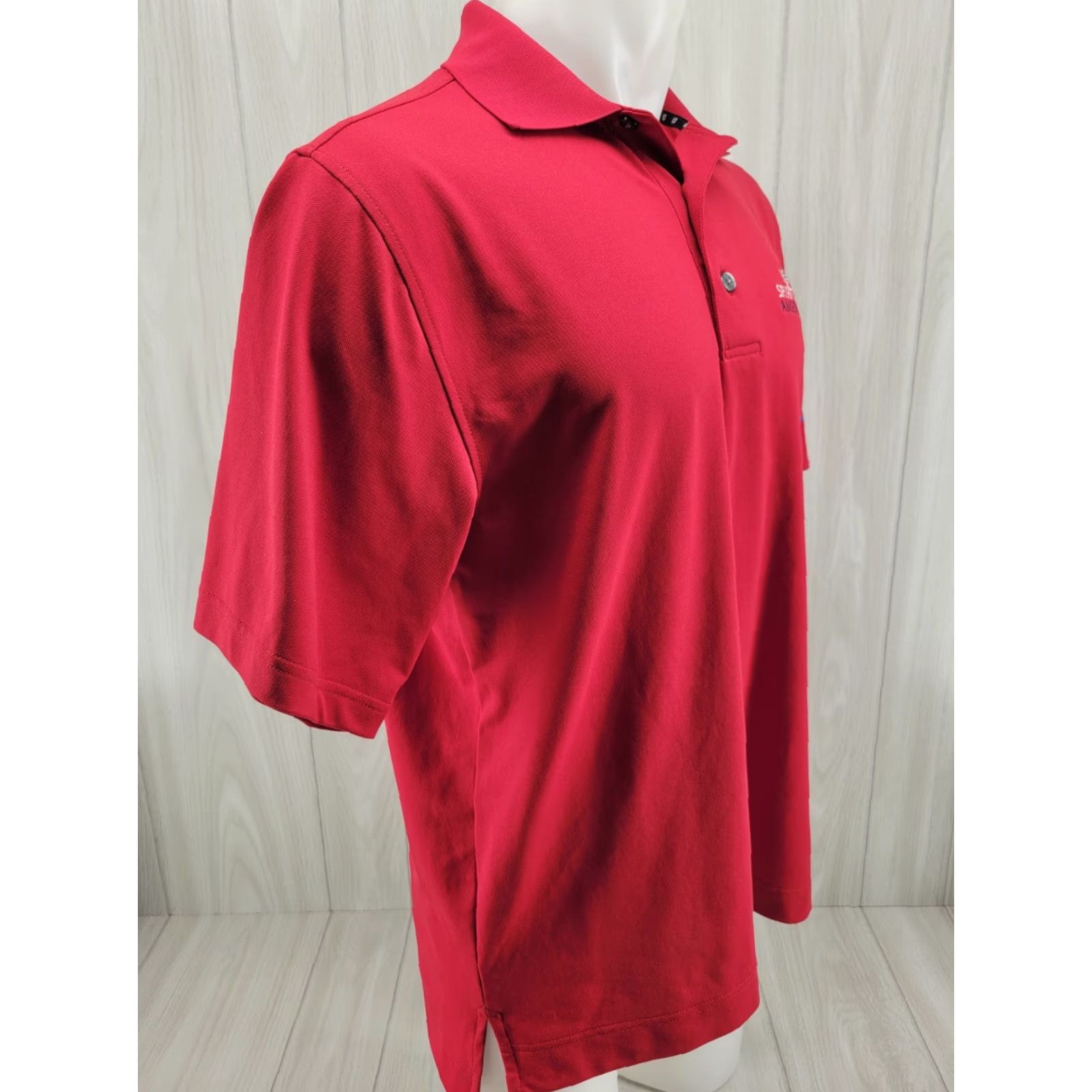 Footjoy FootJoy Golf Polo Men's M Red Spirt of America Daikin Embroidered Logo Athletic Short Sleeve Shirt Sports Golf Brand FJ Regular Size US M / EU 48-50 / 2 - 4 Thumbnail
