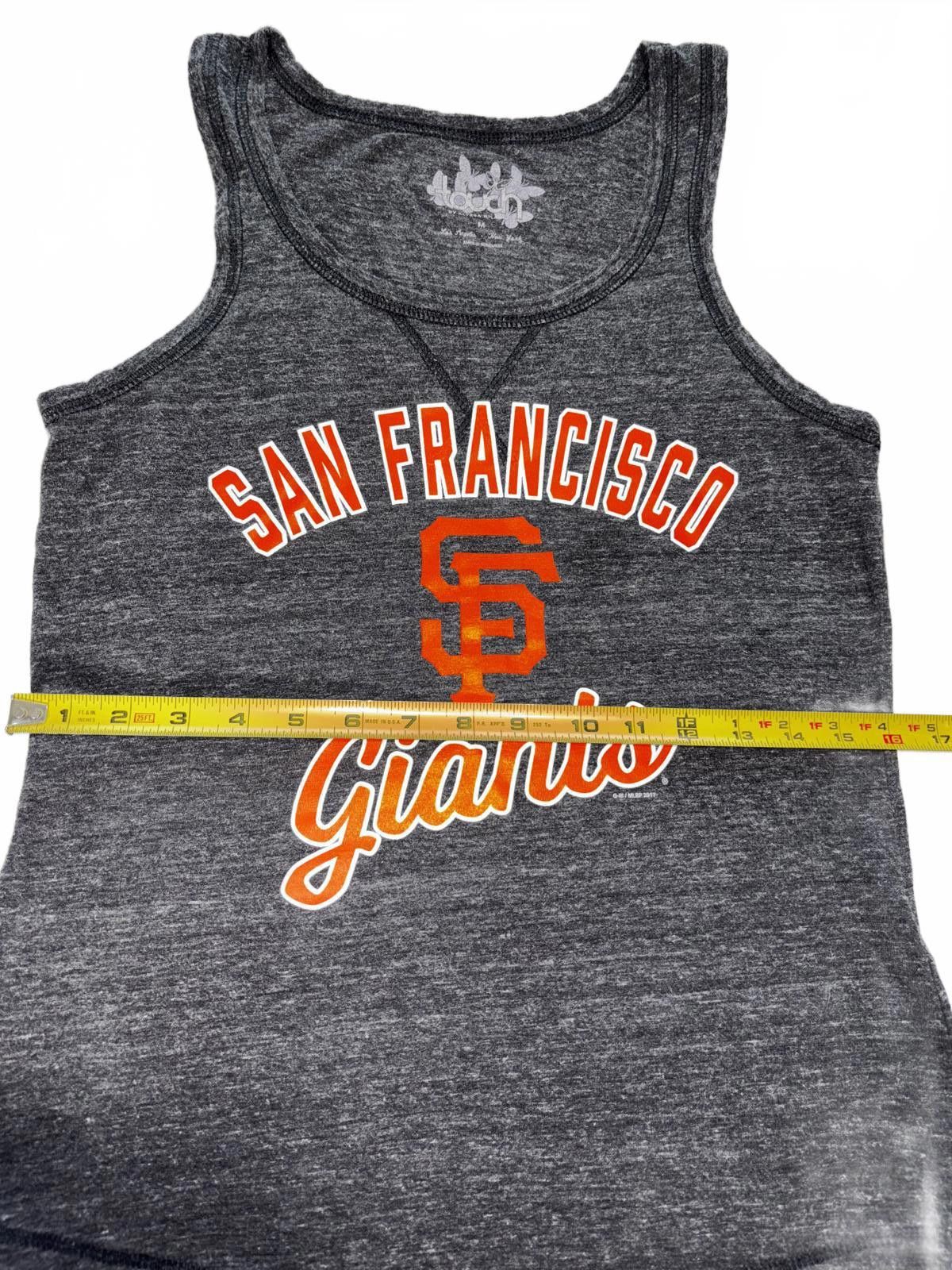 Darn Tough San Francisco Giants Gray Tank Top - Women's Size M Size M / US 6-8 / IT 42-44 - 7 Thumbnail