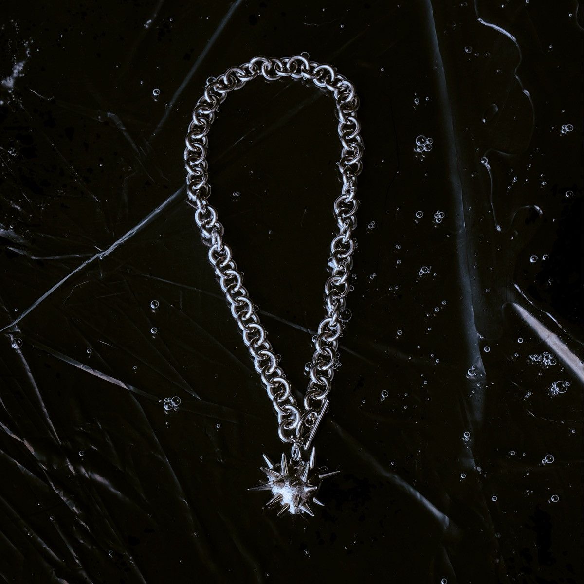 Other Spike Heart Chain Size ONE SIZE - 1 Thumbnail