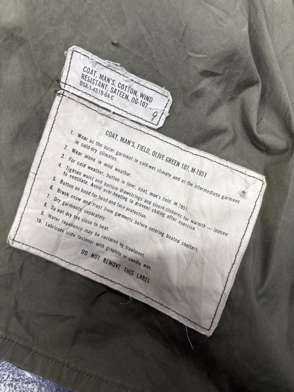 Vintage Vintage 1964 M51 army jacket Size US S / EU 44-46 / 1 - 12 Thumbnail