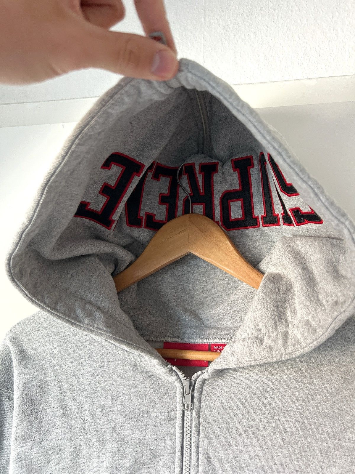 Supreme Supreme Split Hood Zip-Up Size US XL / EU 56 / 4 - 5 Thumbnail