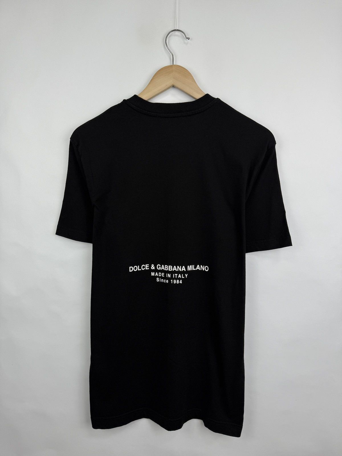 Dolce & Gabbana 🇮🇹 Sfera Ebbasta Dolce & Gabbana Milano T-Shirt Made in Italy Size US M / EU 48-50 / 2 - 11 Thumbnail