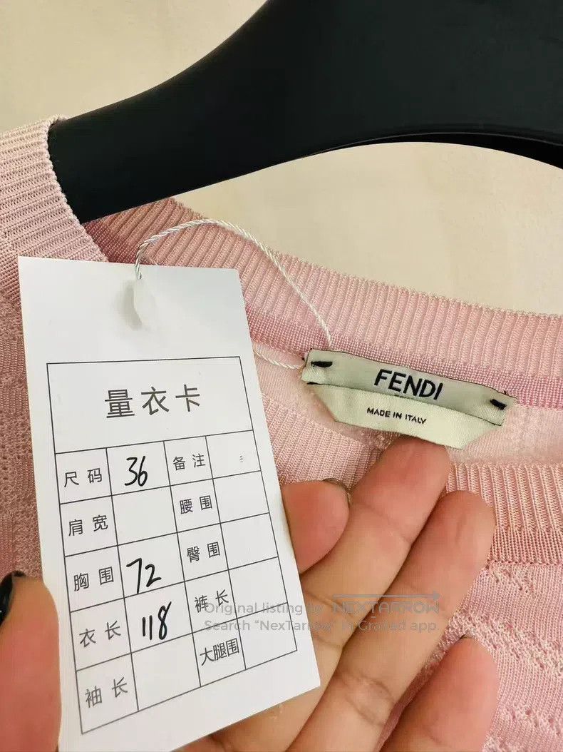 Fendi Fendi Dress Size XXS / US 00 / IT 34 - 4 Thumbnail