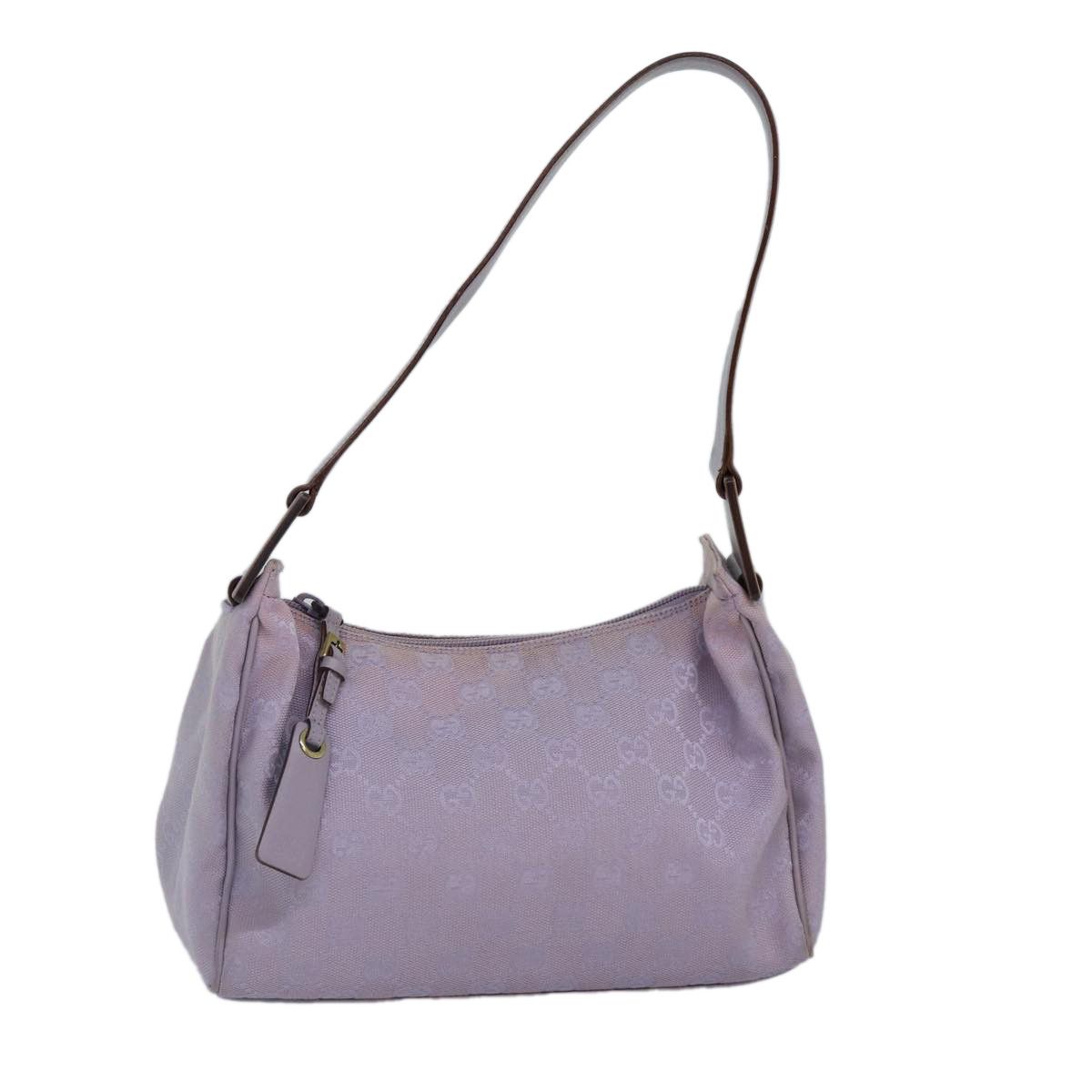 Gucci Gg Canvas Purple Canvas Shoulder Bag (Pre-Owned) Size ONE SIZE - 1 Thumbnail