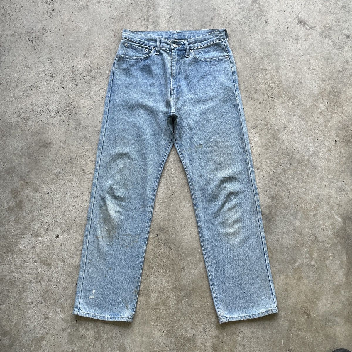 Japanese Brand W30x29💥 Vintage Japanese Brand Faded Blue Jeans Pants Denim Size US 30 / EU 46 - 1 Thumbnail