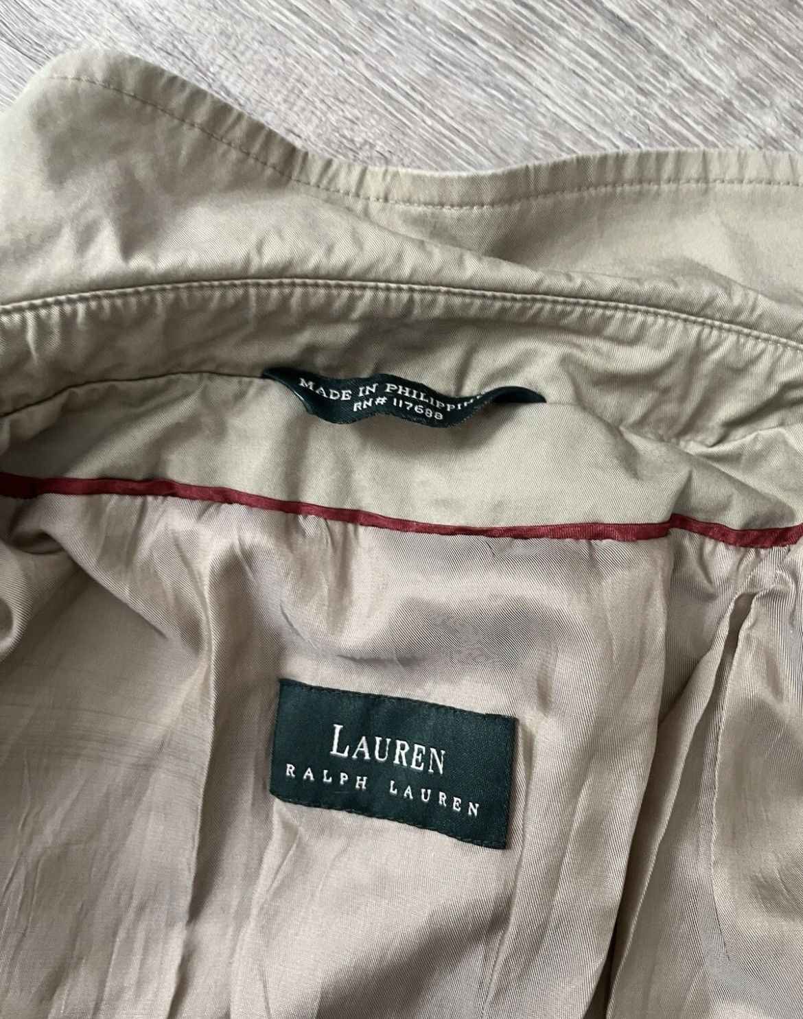 Ralph Lauren Vintage Lauren Ralph Lauren 3/4 Rain / Trench Coat Mens 44L Size US S / EU 44-46 / 1 - 7 Thumbnail