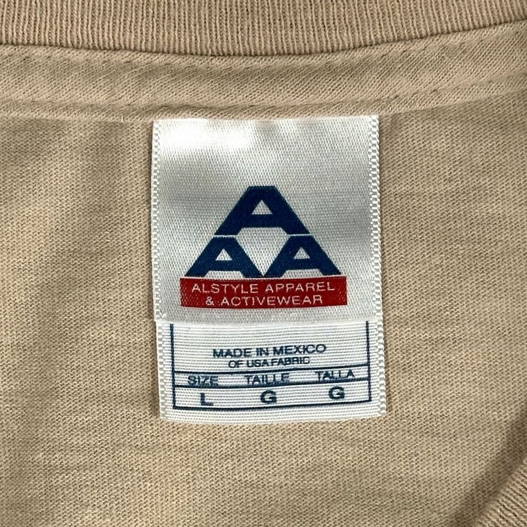 AAA VINTAGE Survivor Dad Shirt Adult LARGE Brown Top Ten Tips TV Show Parody 90s Shirt Mens Regular Brown 21x28 Cotton Short Sleeve Crew Neck AAA Size US L / EU 52-54 / 3 - 3 Thumbnail